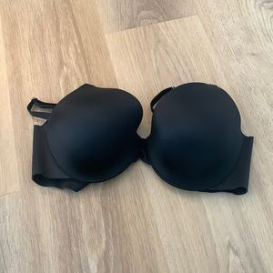 Soma Black Vanishing Back Full Coverage Bra